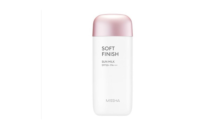 Kem chống nắng cho da hỗn hợp Missha All Around Safe Block Soft Finish Sun Milk SPF50 