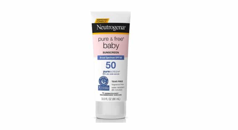 Kem chống nắng Neutrogena Pure Free Baby Mineral Sunscreen SPF50