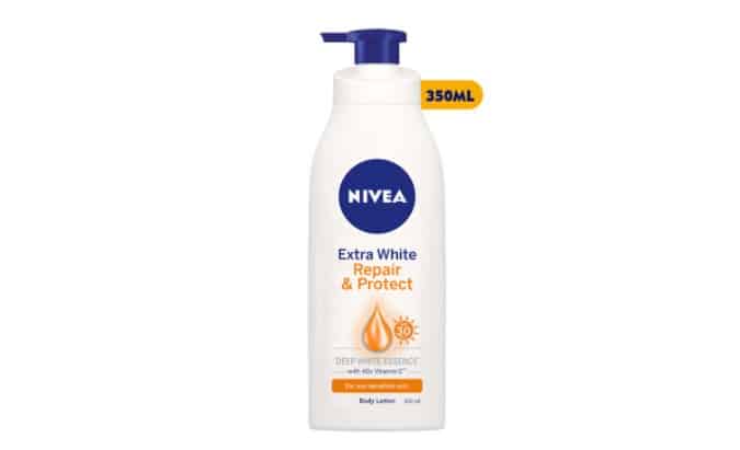 Kem dưỡng Nivea có thành phần chống nắng 