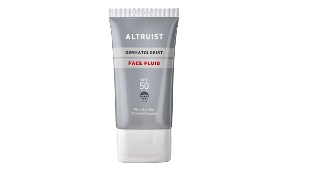 Altruist Suncreen Face Fluid SPF50